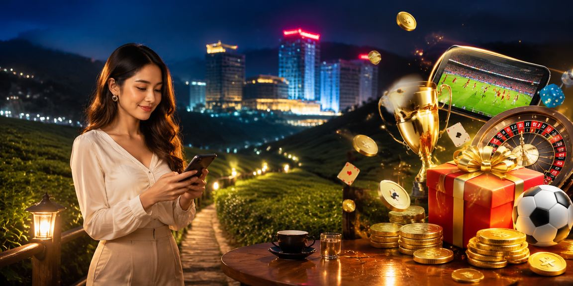 Pengguna Malaysia di Genting menikmati kasino mudah alih koitoto